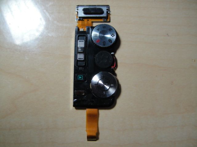 GENUINE CASIO EXILIM EX V8 REAR CONTROL PART REPAIR  