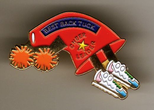 BEST BACK TUCK MegaphoneCHEER LEADER PINS (25) All New  