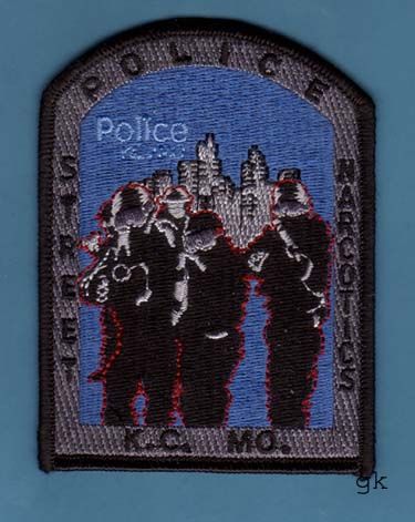 KANSAS CITY MO POLICE NARCOTICS DRUG PATCH  