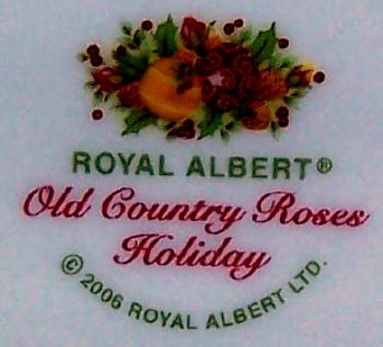 Royal Albert Old Country Roses Holiday Platter   NEW  