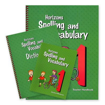 Horizons Spelling & Vocabulary 3rd Grade 3 Complete Set  