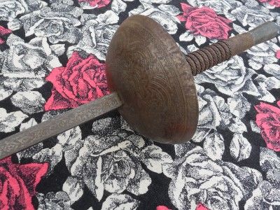   Fencing Sword Sabre, 19th Century, Very Decorative Vintage Decor Rare