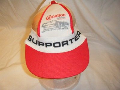 CRAZY FUN Vtg 80s JOCK STRAP CARNATION DAIRIES SUPPORTER tailgate 