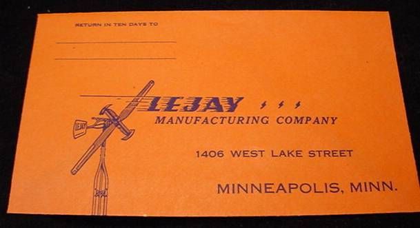 1941 LeJay Windmill Wind Electric Generator Catalog Bicycle Scooter 