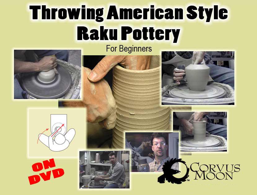 Pottery Wheel Clay Throwing Lessons DVD Video Raku 05  