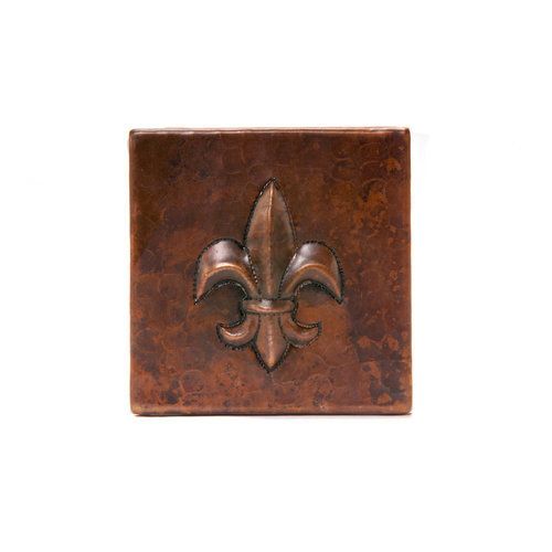 Copper Fleur De Lis Tile Premier Copper Product  