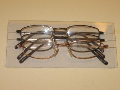 FOSTER GRANT 20/20 READING GLASSES 3 PACK 1.50 POWER  