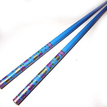   Item  2 pieces flower hair stick chopstick wedding  