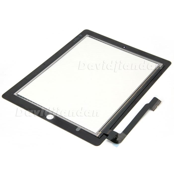 New Replacement Touch Screen Glass Digitizer For iPad 3 Black  