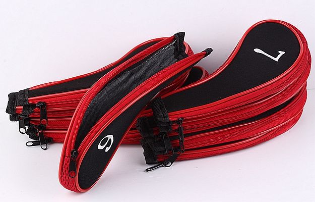 Golf Club Iron Neoprene Headcovers Head Covers Protection Case Pad 