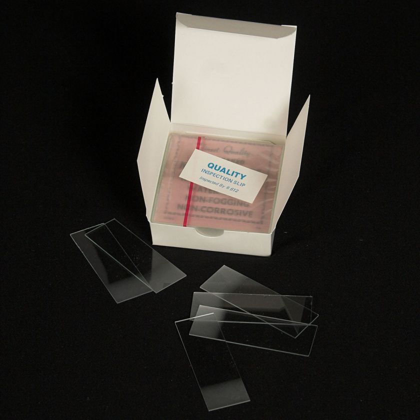 72 Glass Microscope Slides   SHIPS PRIORITY AT NO EXTRA CHARGE  