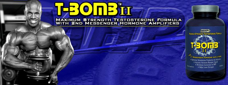 MHP T BOMB II Maximum Strength Testosterone 168 Tabs  