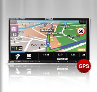 XTRONS TD695G 7” LED DVD Car PC Player GPS WIFI 3G mkv  