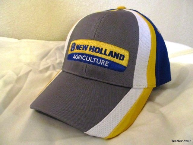 NEW HOLLAND Embroidered Tractor Hat Cap MUST SEE NICE  