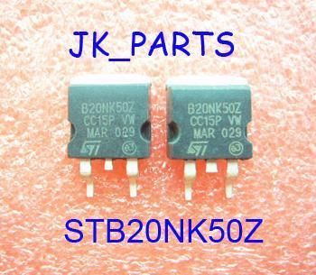 2pcs STB20NK50Z B20NK50Z 17A 500V MosFETs ORIGINAL ST  