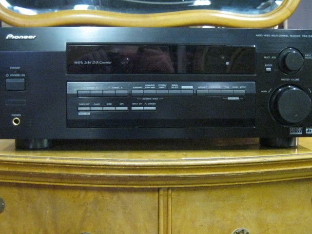 Pioneer Receiver Model VSX D412 K works great  