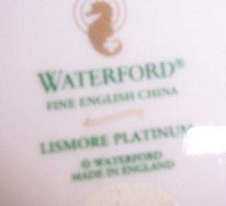 WATERFORD CHINA LISMORE PLATINUM FOOTED COFFEE CUP NEW  
