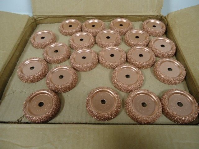 10 CARBIDE BUFFING WHEELS 2 1/2 LIGHT DUTY NEW  