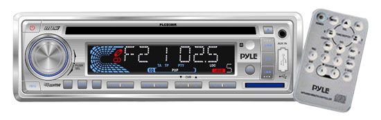 NEW Pyle PLCD3MR In Dash Marine CD//USB/SD AM/FM Aux In Player W 