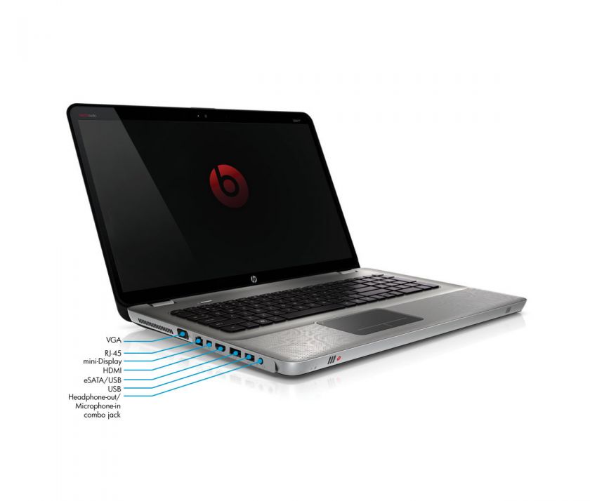 New HP Envy 17 Laptop Notebook Quad Core 8GB Blu Ray i7  