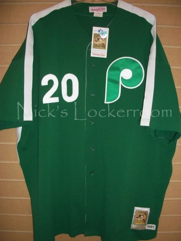   Mitchell Ness 1981 ST Pats Phillies Mike Schmidt Throwback Jersey 60