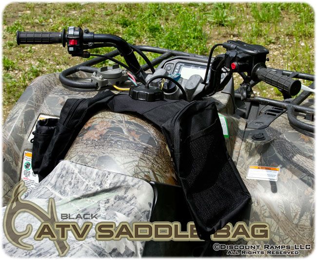 NEW WATERPROOF ATV TANK SADDLEBAG SADDLE BAG QUAD BAGS  