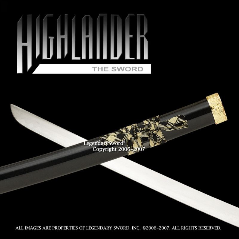 Sword of Highlander Duncan Macleod Closed Mouth Dragon  