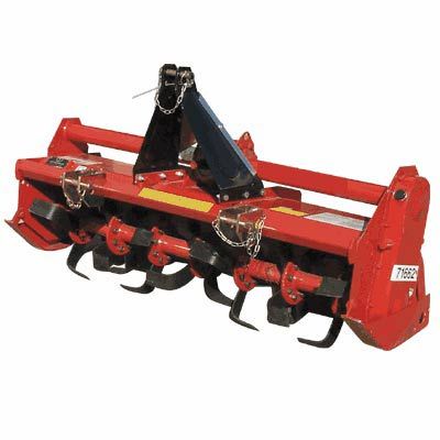 Farm Star Equipment Rotary Tiller 3 Point Category 1 58in Length 