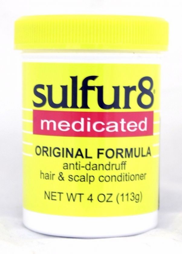 SULFUR 8 MEDICATED ORIGINAL FORMULA ANTI DANDRUFF HAIR & SCALP 