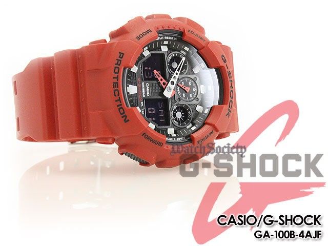 Casio G Shock Analog Digital GA100 GA100B GA 100B 4A  