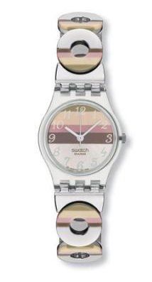 Swatch Metallic Dune Stainless Steel Womens Watch LK258G  