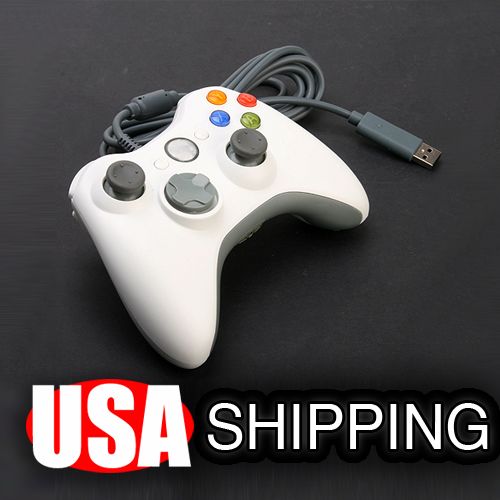   Wired USB Game Pad Controller For MICROSOFT Xbox 360&Slim PC Windows 7