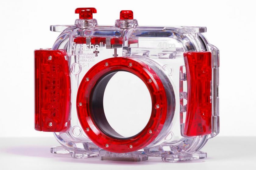   SS 1 Universal 40M 130ft Waterproof Camera Housing Case RED SS1  