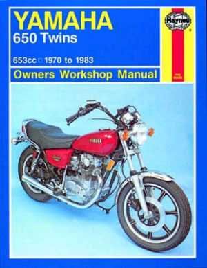 yamaha 650 twins 1970 1983 published by haynes this service manual 