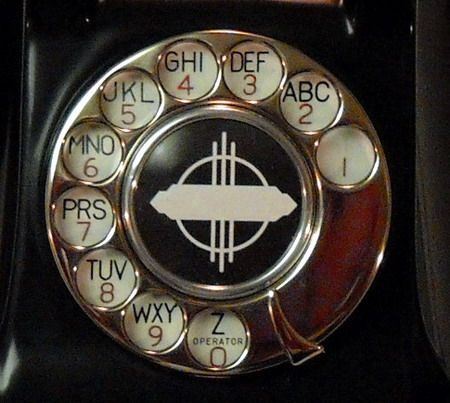 Art Deco Stromberg Carlson 1243 antique telephone vintage desk phone 