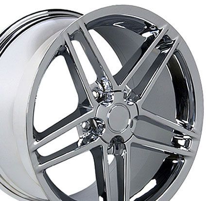 18 Rim Fits Corvette C6 Z06 Wheel Chrome 18 x 9.5  